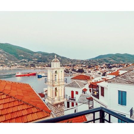 Evageliasvilla Sea View Skopelos stad Exteriör bild