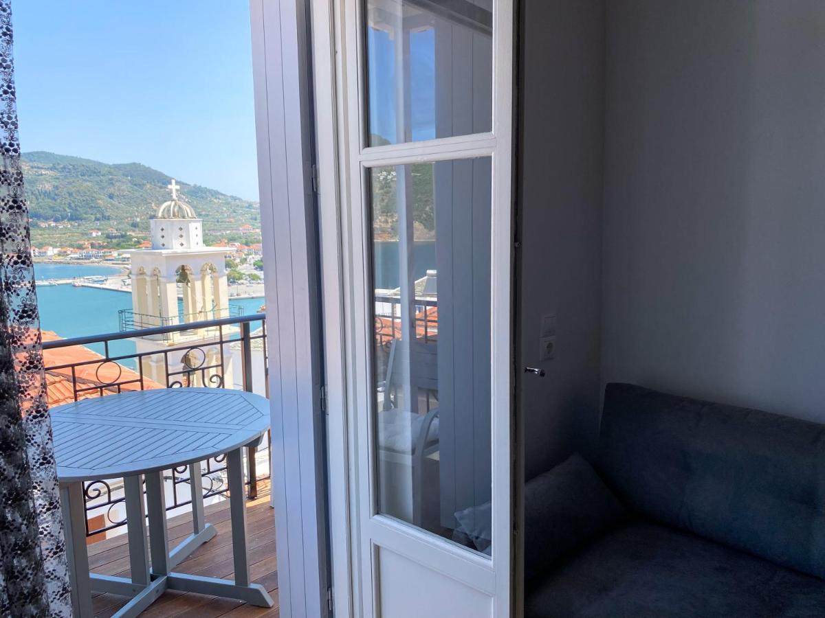 Evageliasvilla Sea View Skopelos stad Exteriör bild