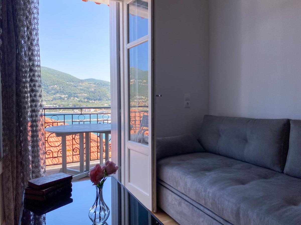 Evageliasvilla Sea View Skopelos stad Exteriör bild