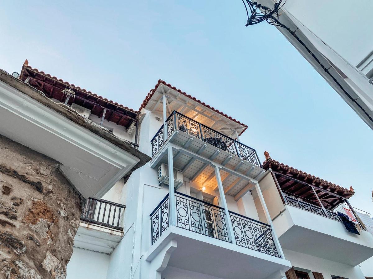 Evageliasvilla Sea View Skopelos stad Exteriör bild