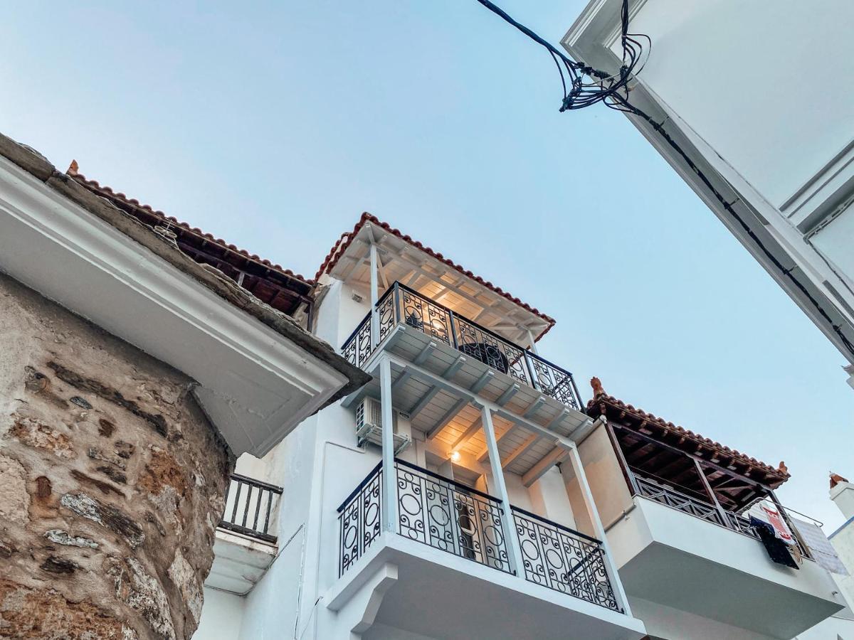 Evageliasvilla Sea View Skopelos stad Exteriör bild