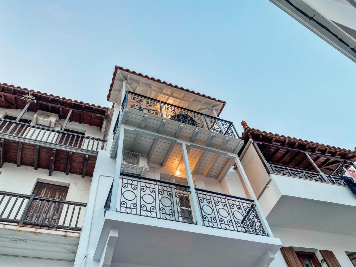 Evageliasvilla Sea View Skopelos stad Exteriör bild