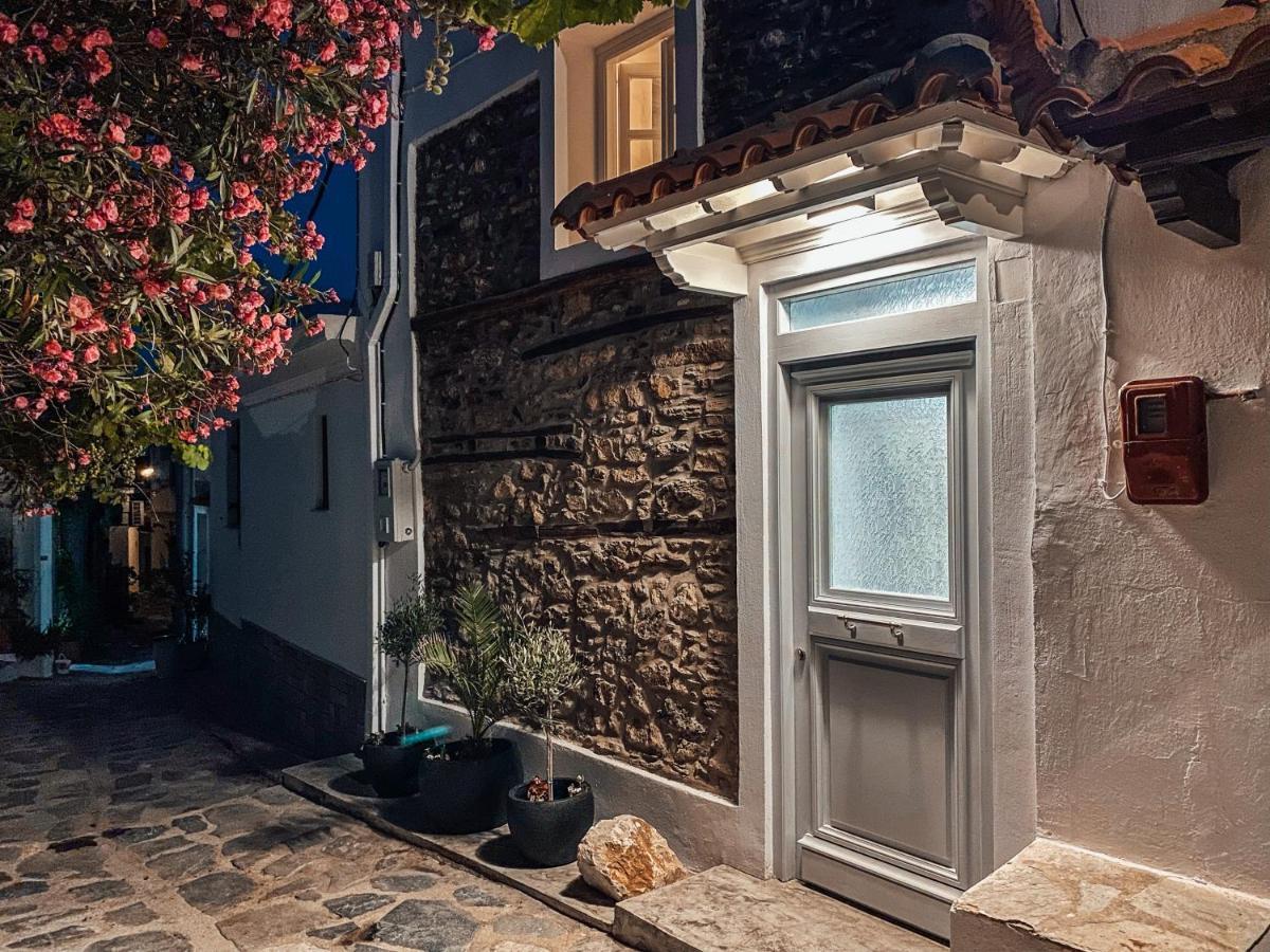 Evageliasvilla Sea View Skopelos stad Exteriör bild
