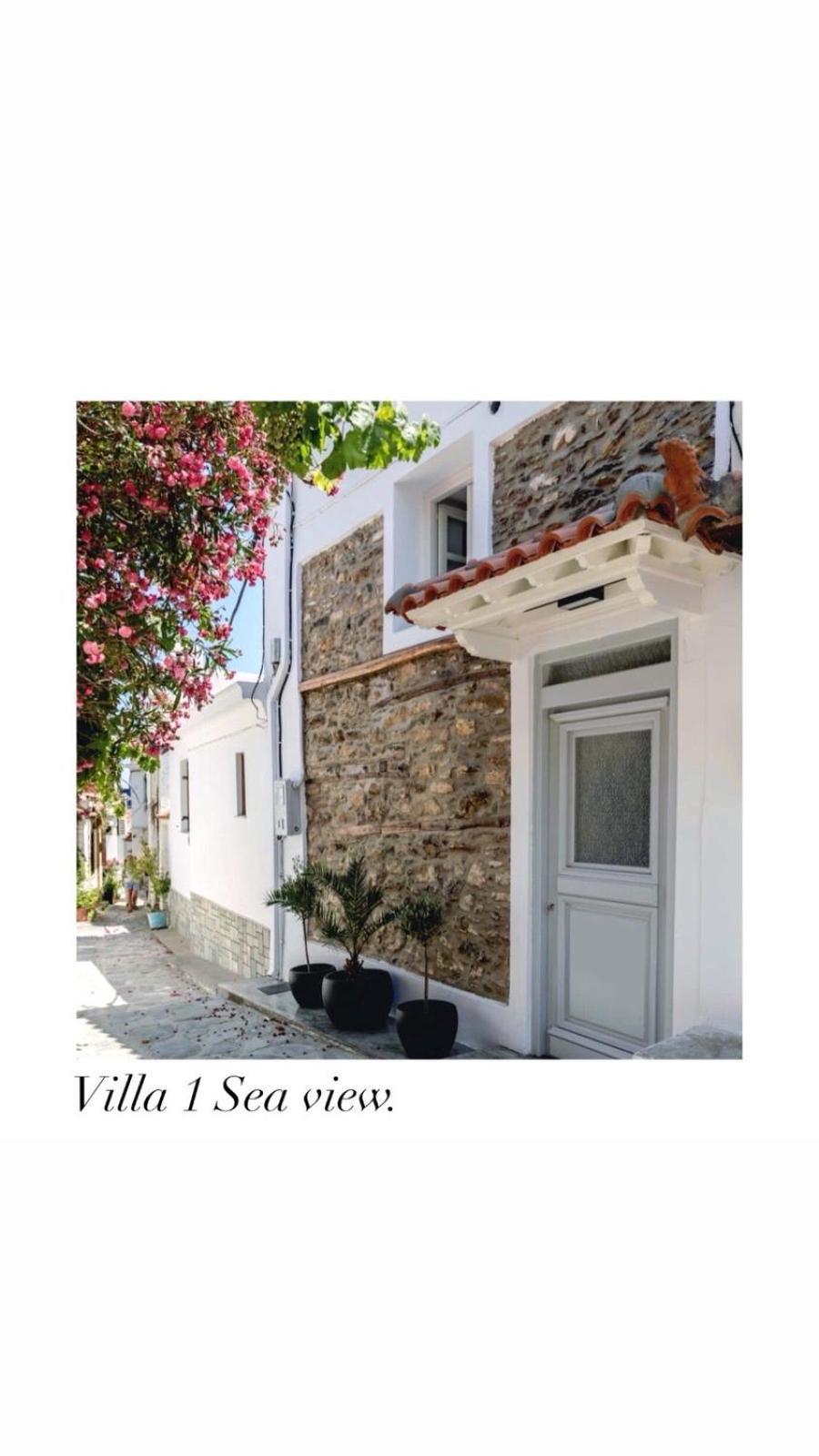 Evageliasvilla Sea View Skopelos stad Exteriör bild